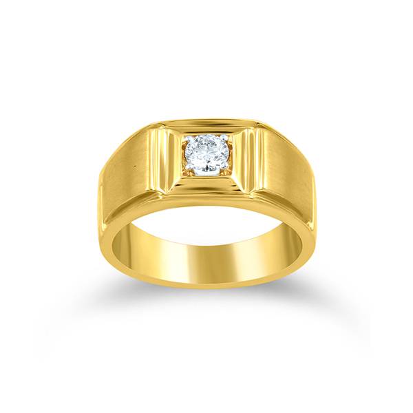 Men engagement's Gold Ring